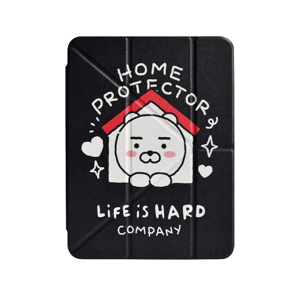 FOX x KAKAO Friends เคส iPad Air4/5/6/7/8 11 2026 Y Model life is Hard Black