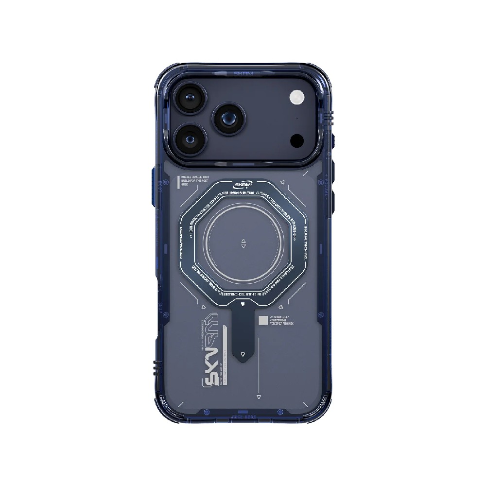 เคส Skinarma Phone 17 Pro Max Magma Magsafe Blue
