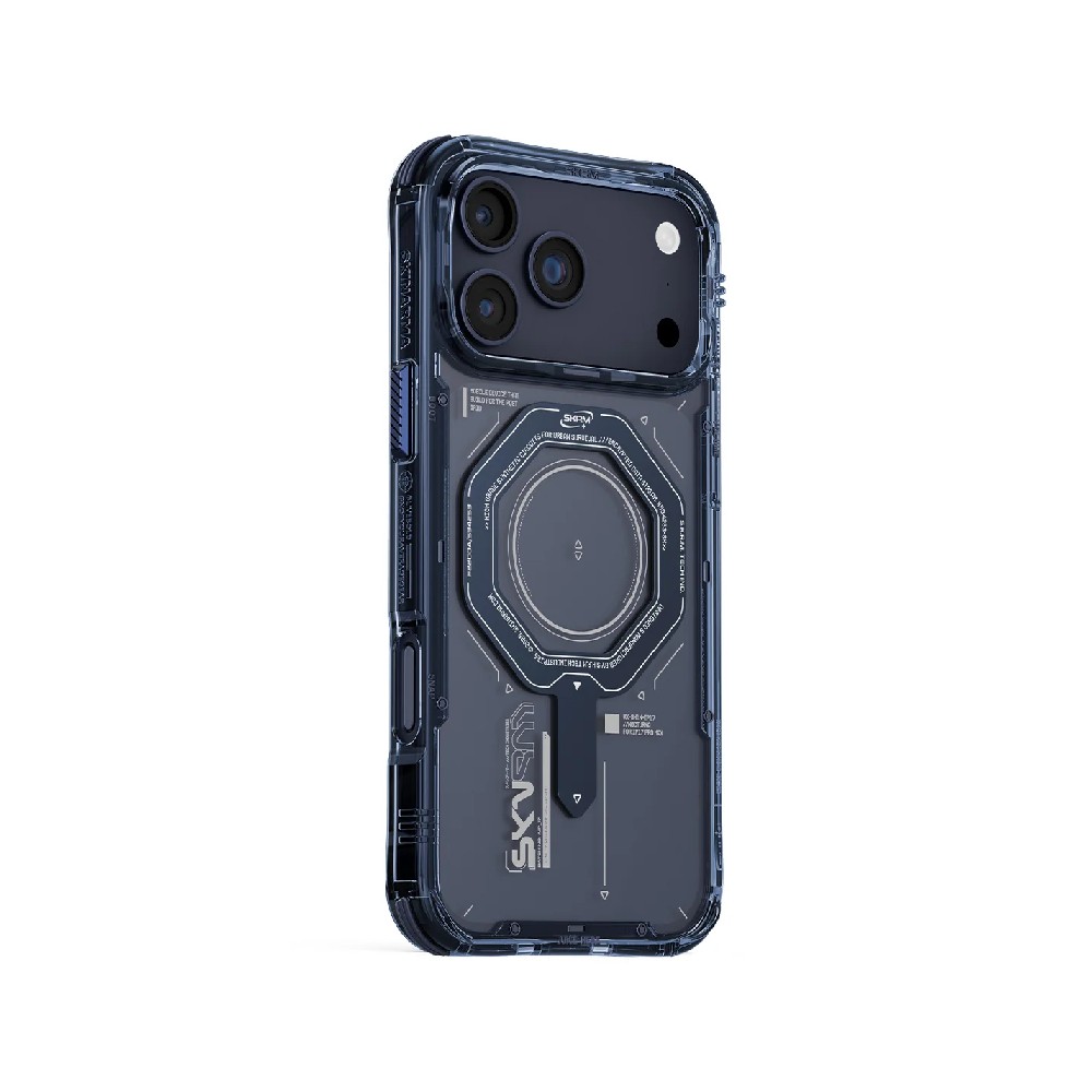 เคส Skinarma Phone 17 Pro Max Magma Magsafe Blue