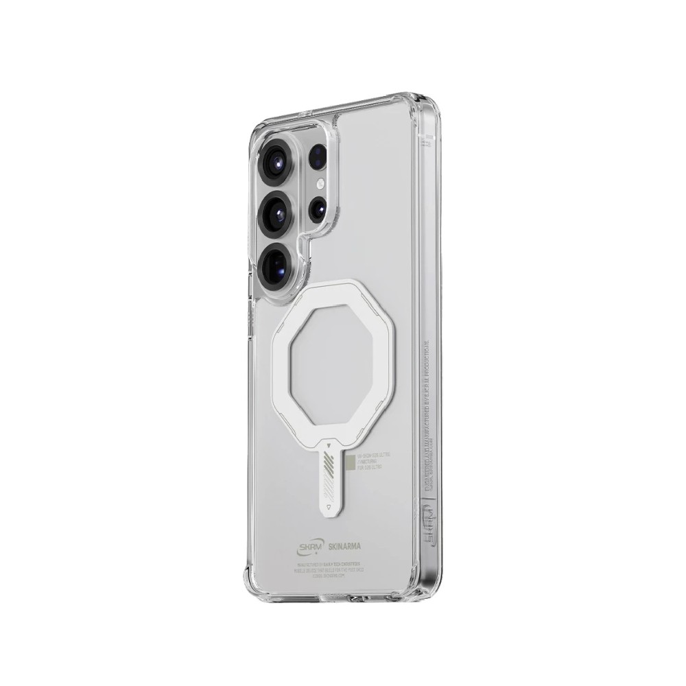 เคส Skinarma Samsung Galaxy S26 Ultra Saido Magsafe (NiteGlow) Crystal Clear