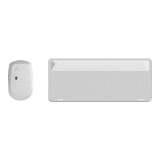 เมาส์และคีย์บอร์ด Rapoo Wireless Mouse + Keyboard 9010M Multi-mode White