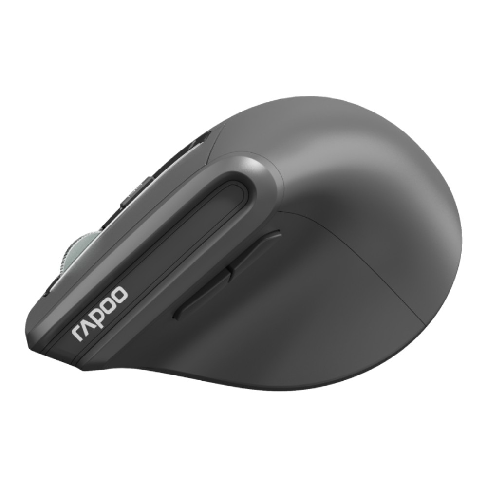เมาส์ไร้สาย Rapoo EV310M Multi-mode Vertical Black