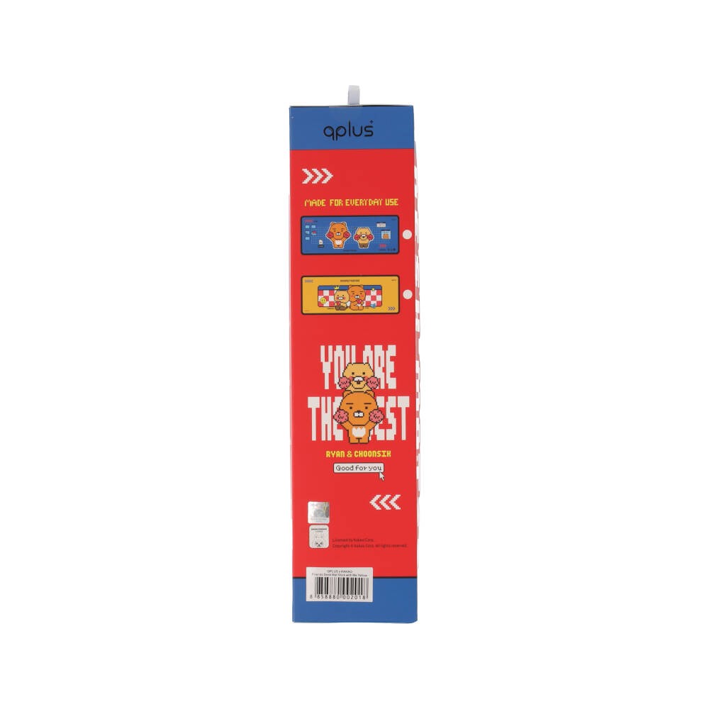 QPLUS x KAKAO Friends แผ่นรองเมาส์ Desk Mat Stick with Me Yellow