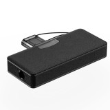 การ์ดรีดเดอร์ FOX Mini PD Card Reader 3-in-1 (G-TP222) Black