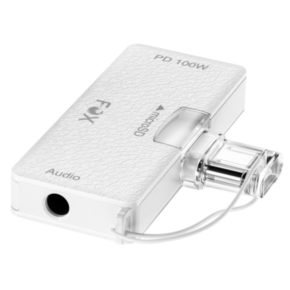 การ์ดรีดเดอร์ FOX Mini PD Card Reader 3-in-1 (G-TP222) White