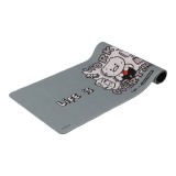 FOX x KAKAO แผ่นรองเมาส์ Desk Mat Life is Hard Gray