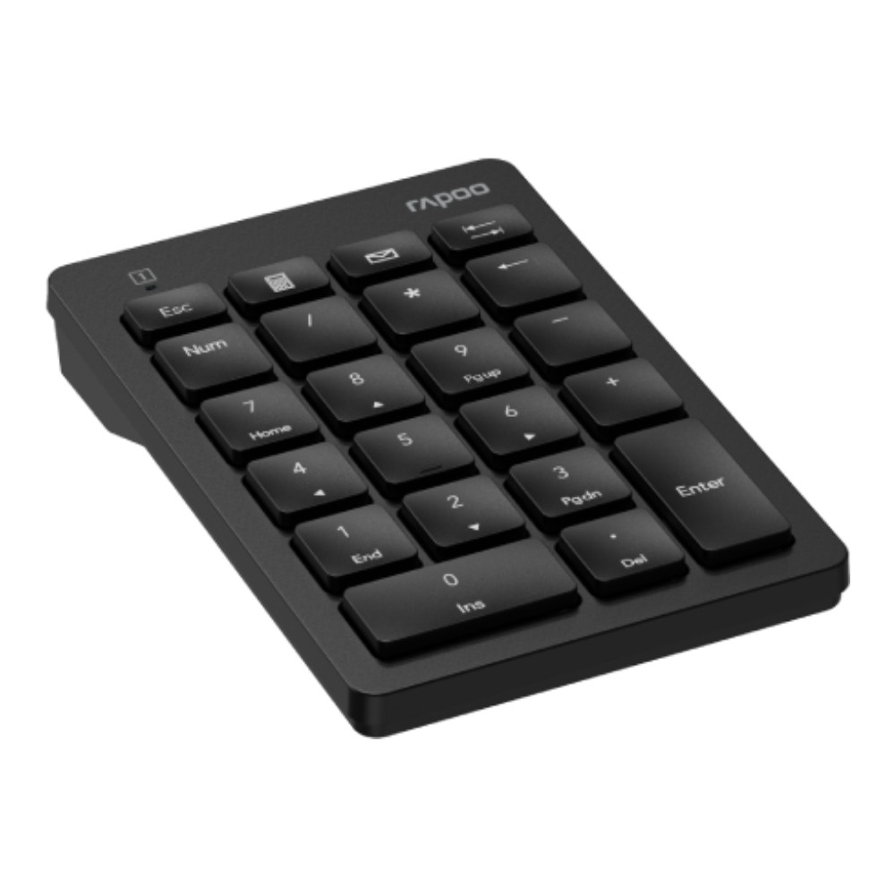 คีย์บอร์ดตัวเลข Rapoo Wireless Numeric K50 Black