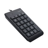 คีย์บอร์ดตัวเลข Rapoo Wired Numeric K10 Black
