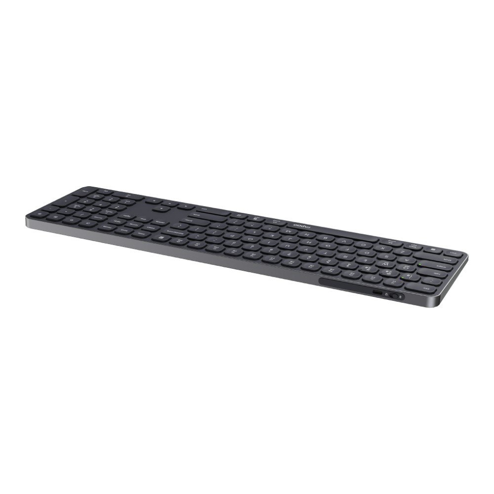 คีย์บอร์ดไร้สาย Rapoo E9550L Multi-mode Dark Gray