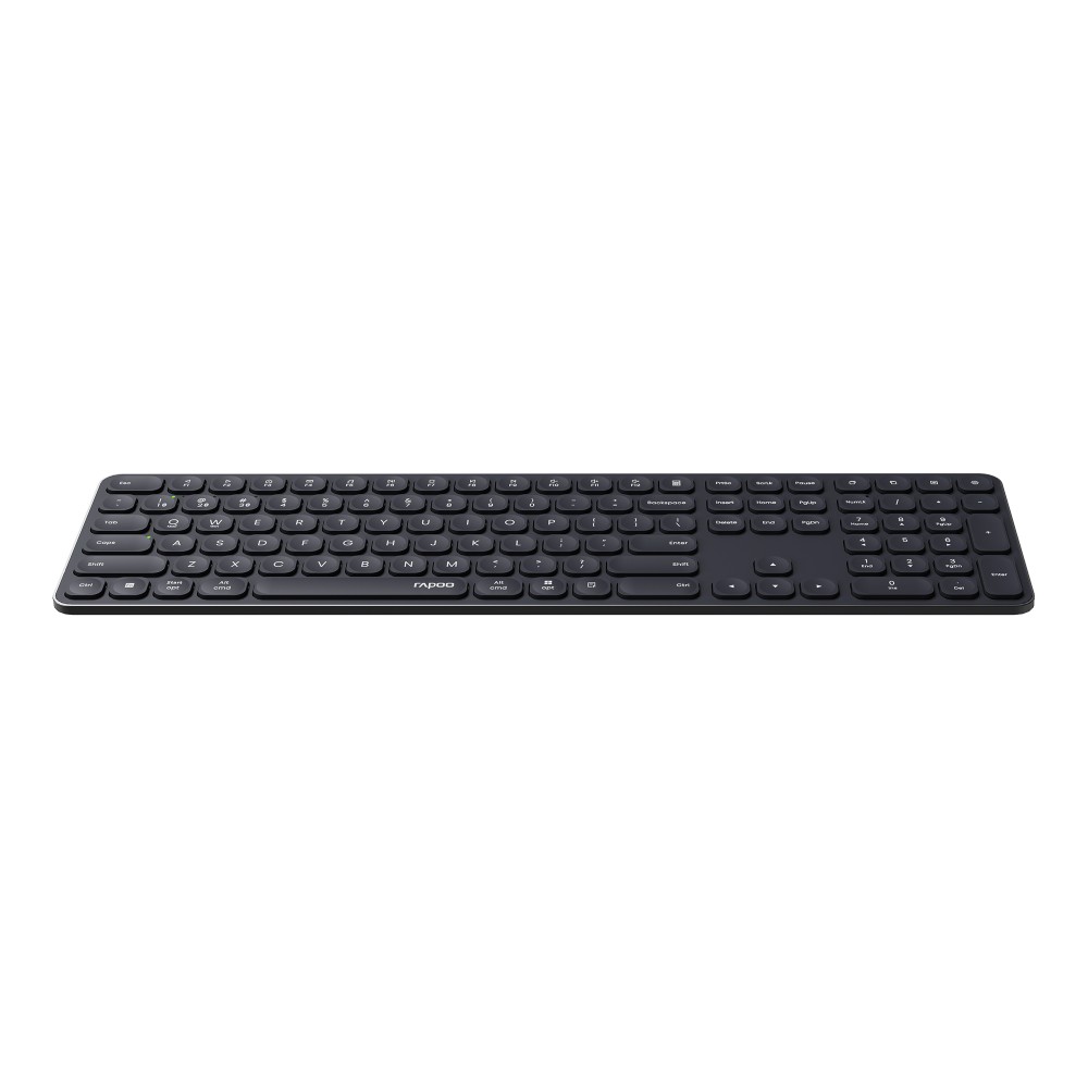 คีย์บอร์ดไร้สาย Rapoo E9550L Multi-mode Dark Gray