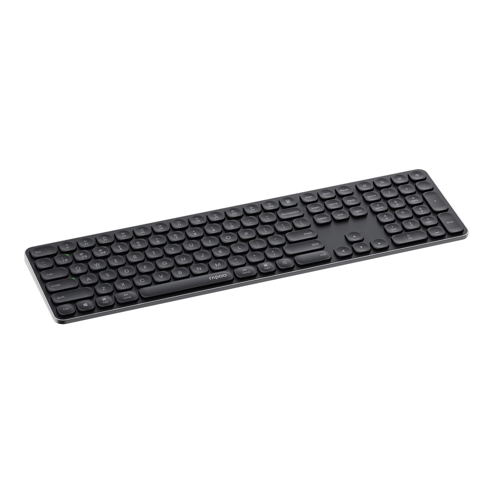 คีย์บอร์ดไร้สาย Rapoo E9550L Multi-mode Dark Gray