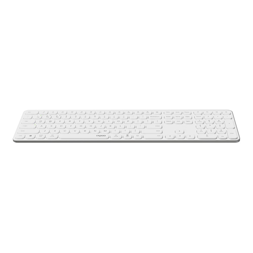 คีย์บอร์ดไร้สาย Rapoo E9550L Multi-mode White