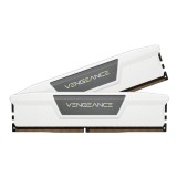 แรมพีซี CORSAIR VENGEANCE 32GB(2x16GB) DDR5 6000MHz CL36 White AMD EXPO & Intel XMP (CMK32GX5M2E6000Z36W)