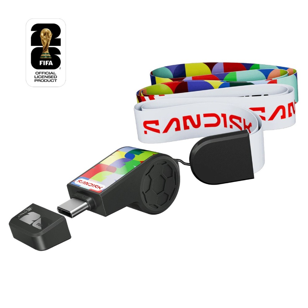 แฟลชไดร์ฟ SanDisk FIFA World Cup 2026 USB Drive Type-C 128GB (SDCZIA-128G-G46) Global Edition