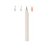 หัวปากกาไอแพด TECHPRO Stylus Apple Pencil Tips Gen1/2 Pink/Blue/White Transparent (4 pcs.)
