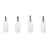 หัวปากกาไอแพด TECHPRO Stylus Apple Pencil Tips Gen1/2 soft needle rubber pencil nibs (4 pcs.)