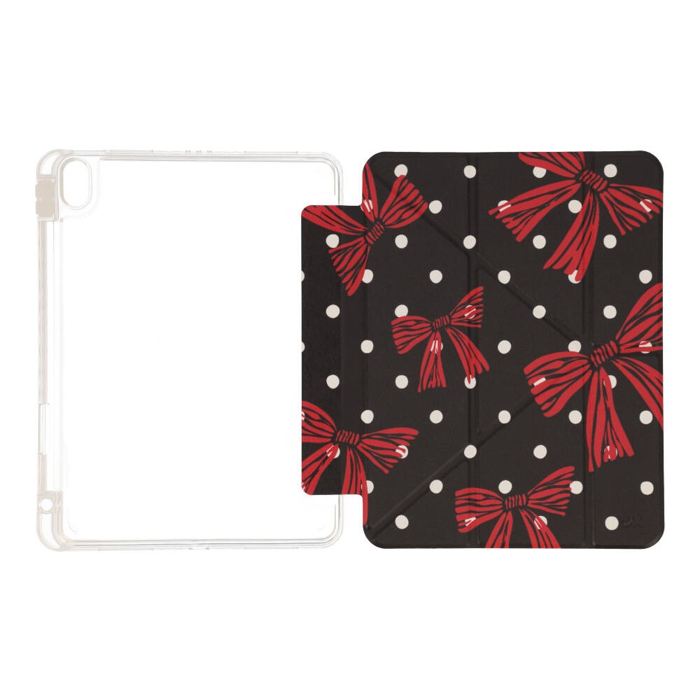 เคส FOX iPad Air4/5/6/7/8 11 2026 Y Model Red Bow Damage Black