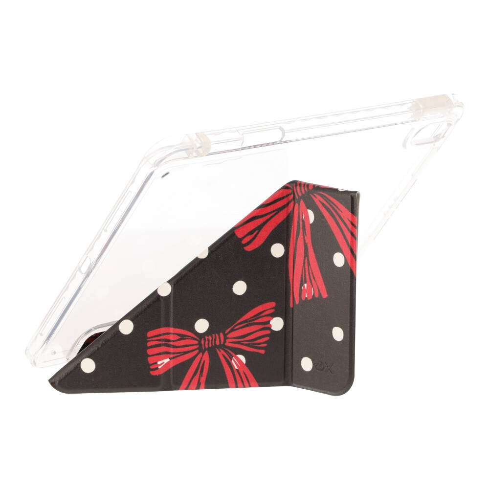 เคส FOX iPad Air4/5/6/7/8 11 2026 Y Model Red Bow Damage Black
