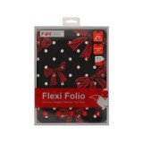 เคส FOX iPad Air4/5/6/7/8 11 2026 Y Model Red Bow Damage Black