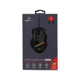 เมาส์เกมมิ่ง TECHPRO Gaming Wire Mouse 8D RGB G208 Black