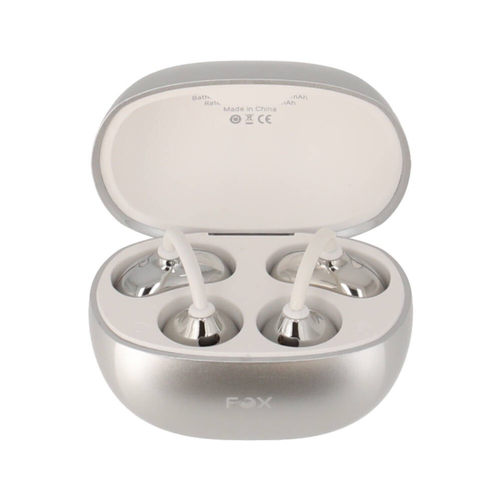 หูฟัง FOX TWS Open-Earbuds Clip (YKS72) Silver