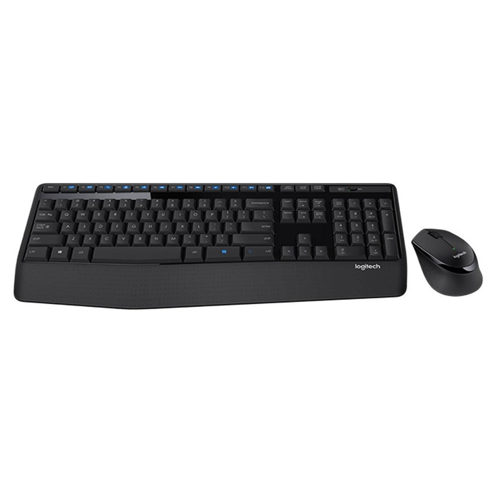 เมาส์และคีย์บอร์ด Logitech Wireless Mouse + Keyboard MK345 (TH/EN)