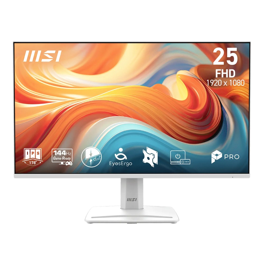 จอมอนิเตอร์ MSI PRO MP251W E14A (IPS 144Hz AMD FreeSync SPK)