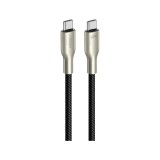 สายชาร์จ VEGER USB-C to USB-C Braided 65W DATA 1.2M Black (VU-CC22)