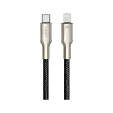 สายชาร์จ VEGER USB-C to Lightning Braided 27W DATA 1.2M Black (VU-CL22)