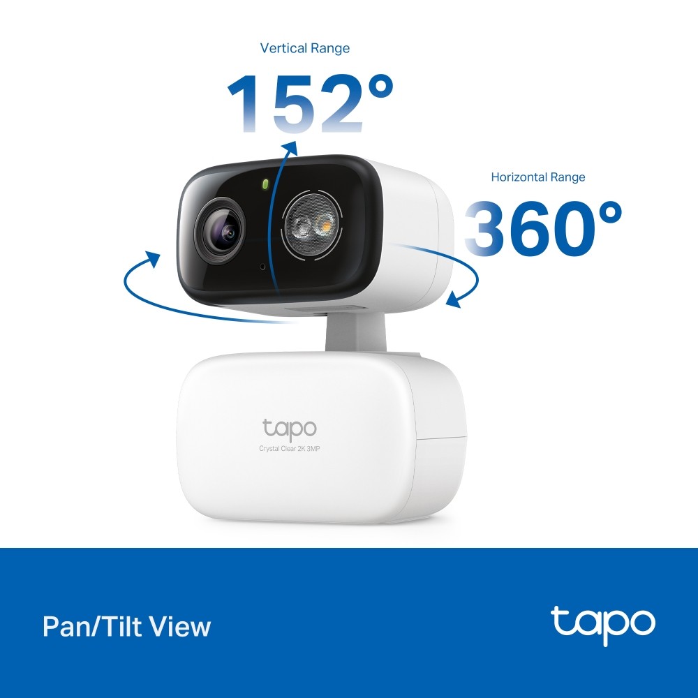 กล้องวงจรปิด TP-Link Tapo C216 Indoor/Outdoor Home Security Wi-Fi Camera 3MP