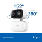 กล้องวงจรปิด TP-Link Tapo C216 Indoor/Outdoor Home Security Wi-Fi Camera 3MP