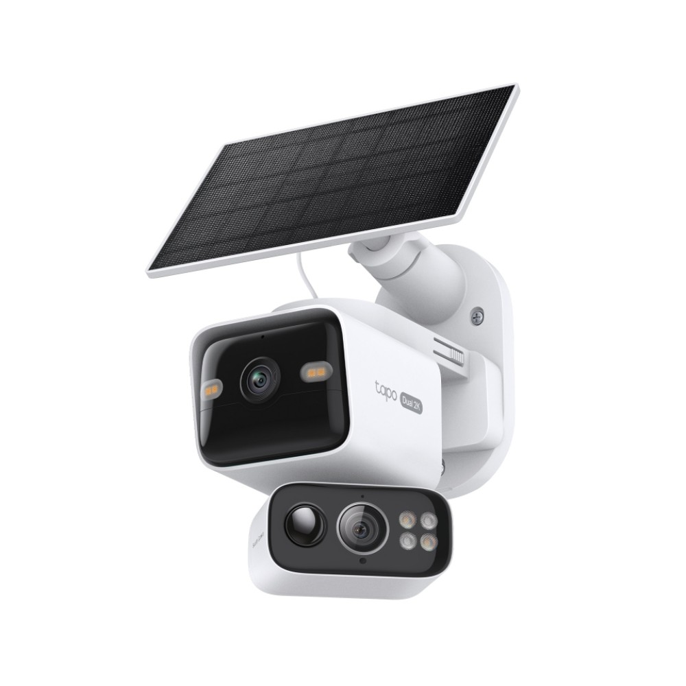 กล้องวงจรปิด TP-Link Tapo C645D KIT Solar-Powered Dual-Lens Pan/Tilt Security Camera Kit