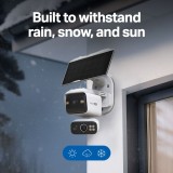 กล้องวงจรปิด TP-Link Tapo C645D KIT Solar-Powered Dual-Lens Pan/Tilt Security Camera Kit