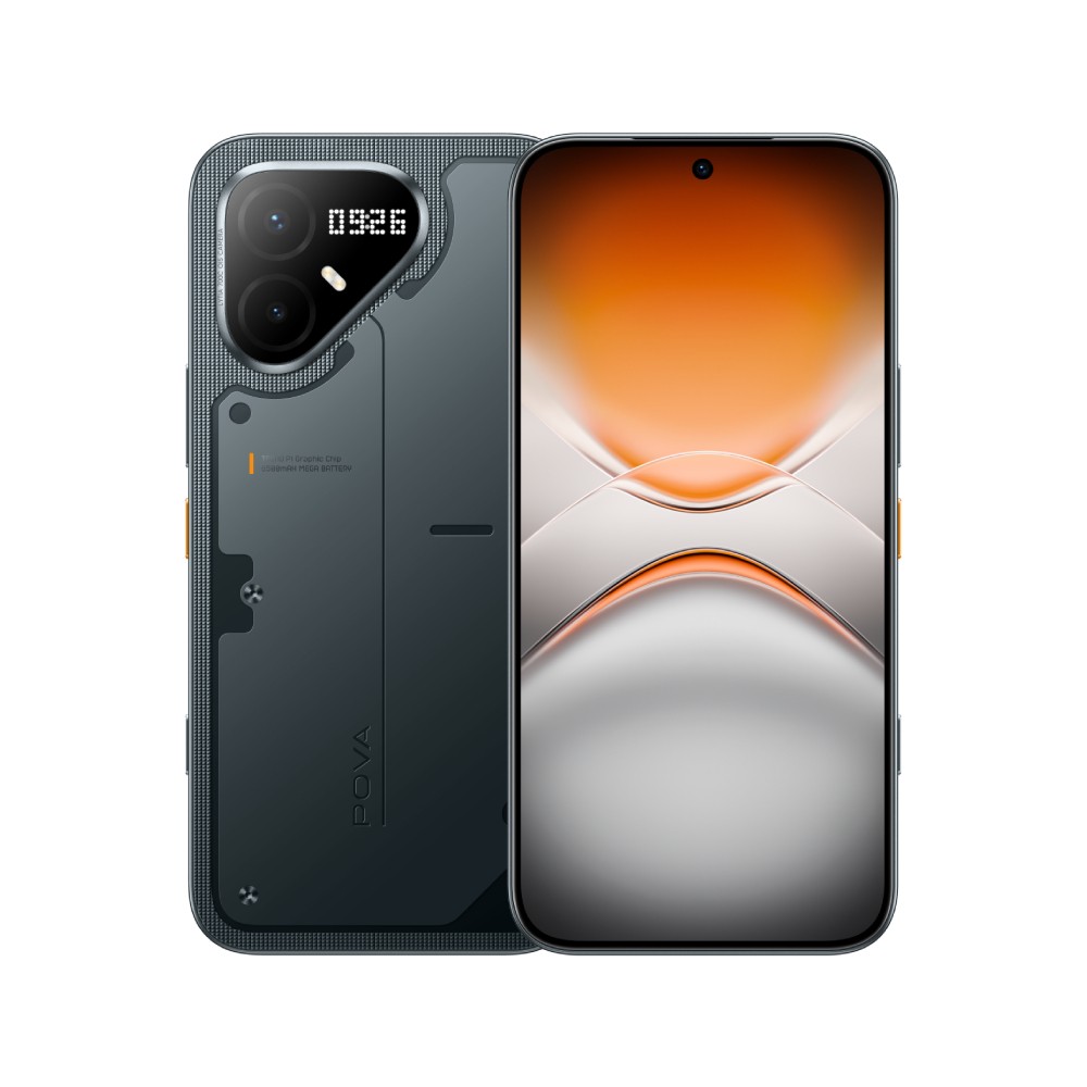 สมาร์ทโฟน TECNO POVA 8 Pro (8+256GB) Graphite Black (5G)