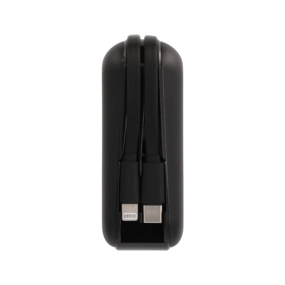 พาวเวอร์แบงค์ TECHPRO 15,000 mAh Built-in Cable BC19 N (CCC) Black