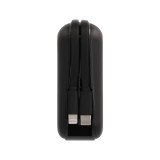 พาวเวอร์แบงค์ TECHPRO 15,000 mAh Built-in Cable BC19 N (CCC) Black
