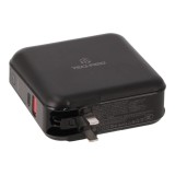 พาวเวอร์แบงค์ TECHPRO 15,000 mAh Built-in Cable BC19 N (CCC) Black