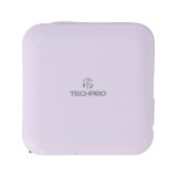พาวเวอร์แบงค์ TECHPRO 15,000 mAh Built-in Cable BC19 N (CCC) Purple