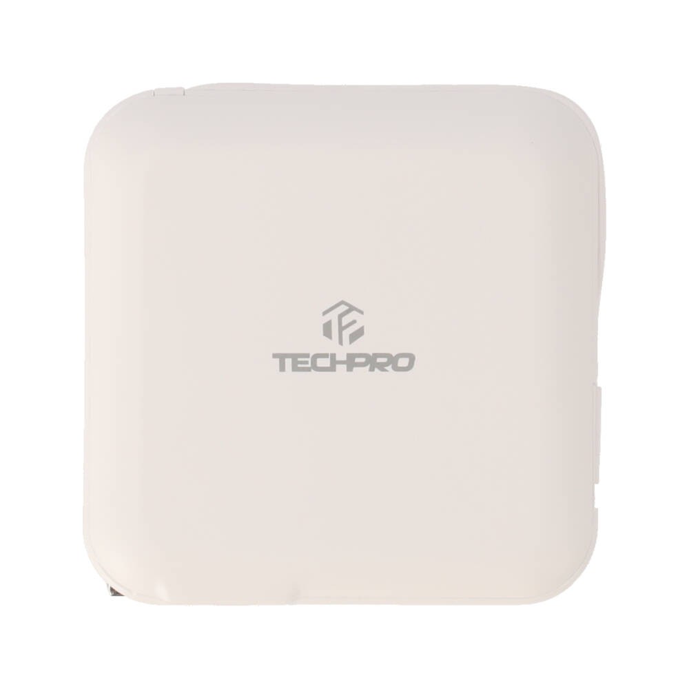 พาวเวอร์แบงค์ TECHPRO 15,000 mAh Built-in Cable BC19 N (CCC) White