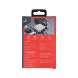 พาวเวอร์แบงค์ TECHPRO 15,000 mAh Built-in Cable BC19 N (CCC) White