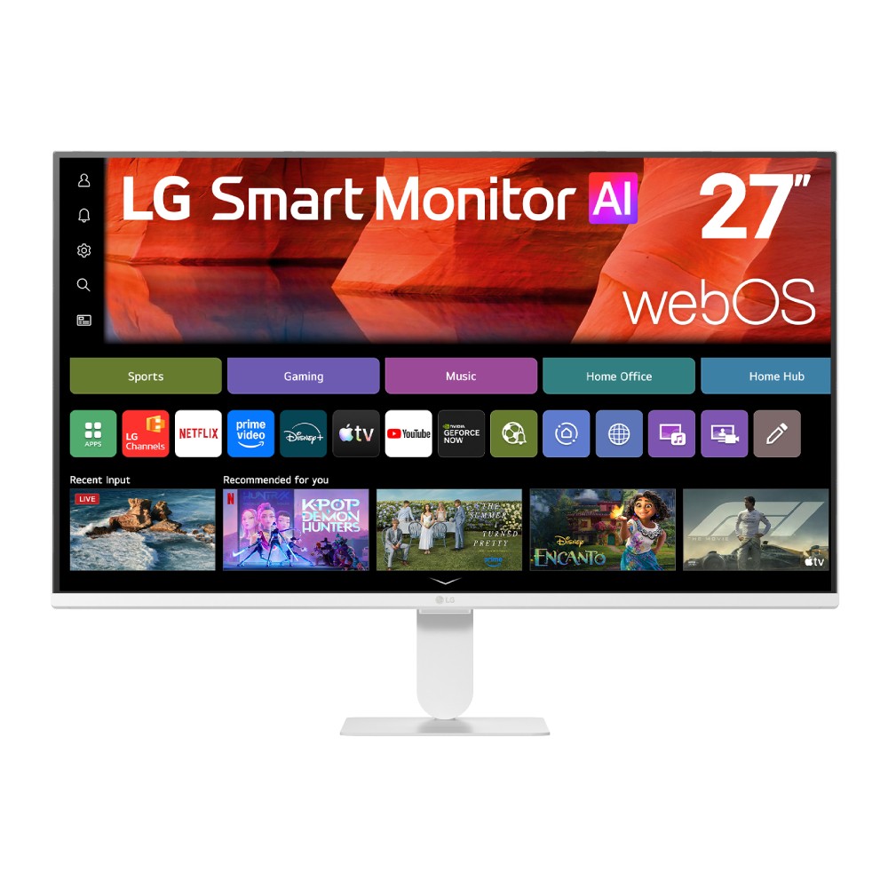 จอมอนิเตอร์ LG 27U511SB-W (IPS 120Hz Smart Monitor)