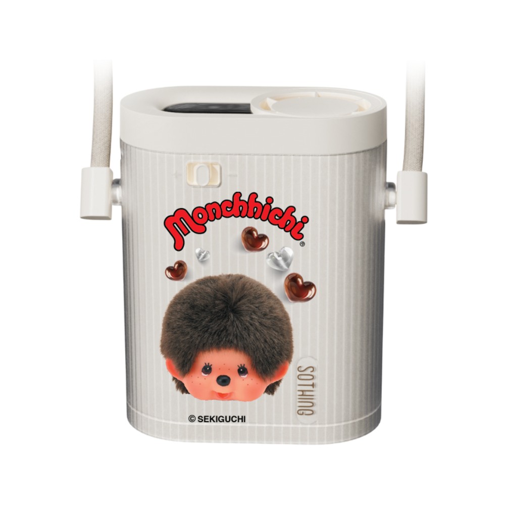 Sothing x Monchhichi พัดลมพกพา Neck Fan Ice Cube White