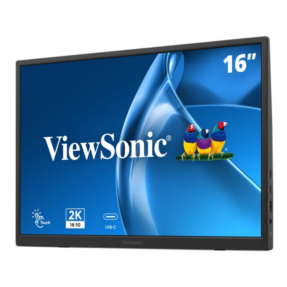 จอมอนิเตอร์ VIEWSONIC Portable TD1617A-2K (IPS WQXGA 165Hz Touch USB-C)