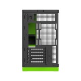 เคสคอมพิวเตอร์ GEOMETRIC FUTURE Model3 Black/Green (GF-CGC-MODEL3KGN)