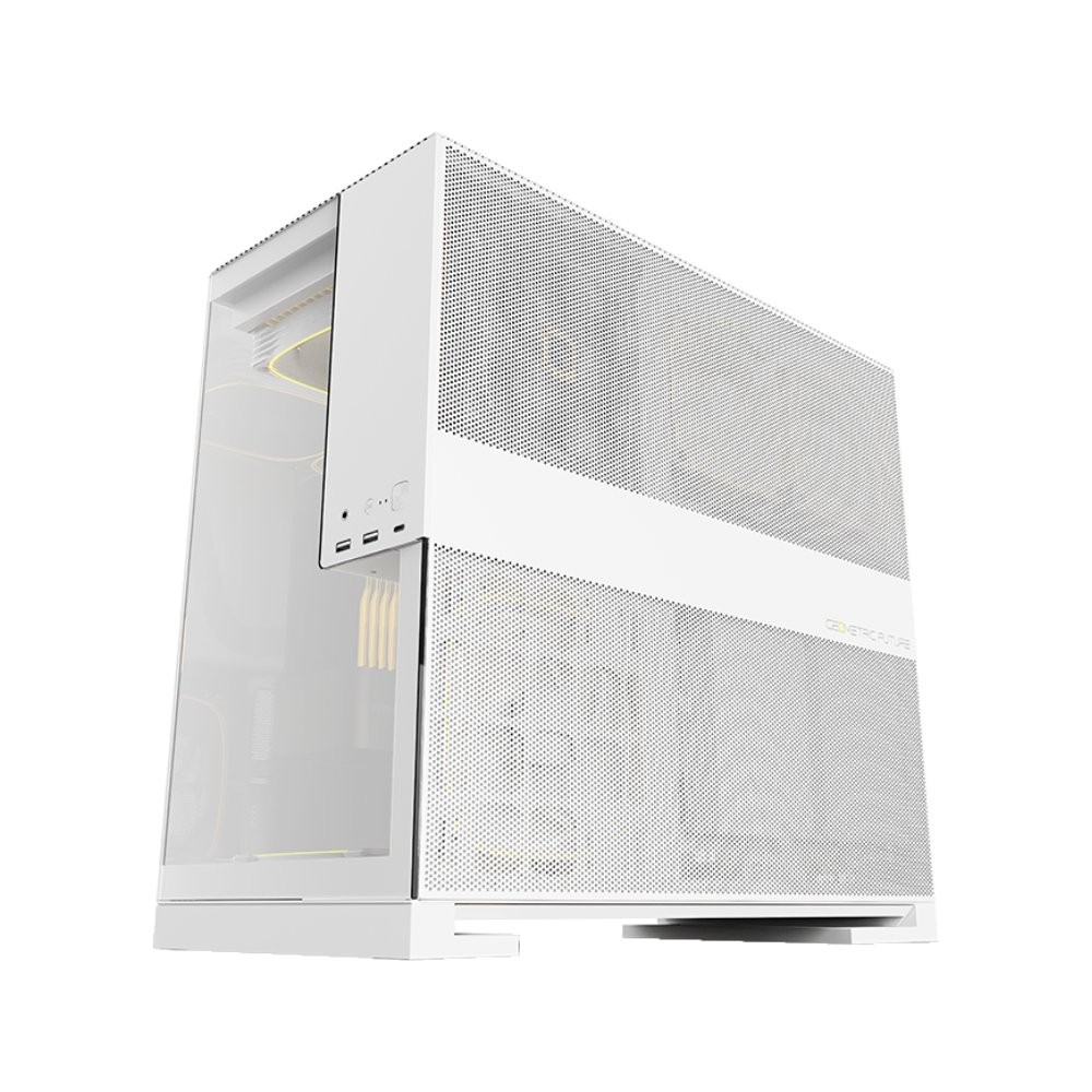 เคสคอมพิวเตอร์ GEOMETRIC FUTURE Model5 White (GF-CGC-MODEL5W)