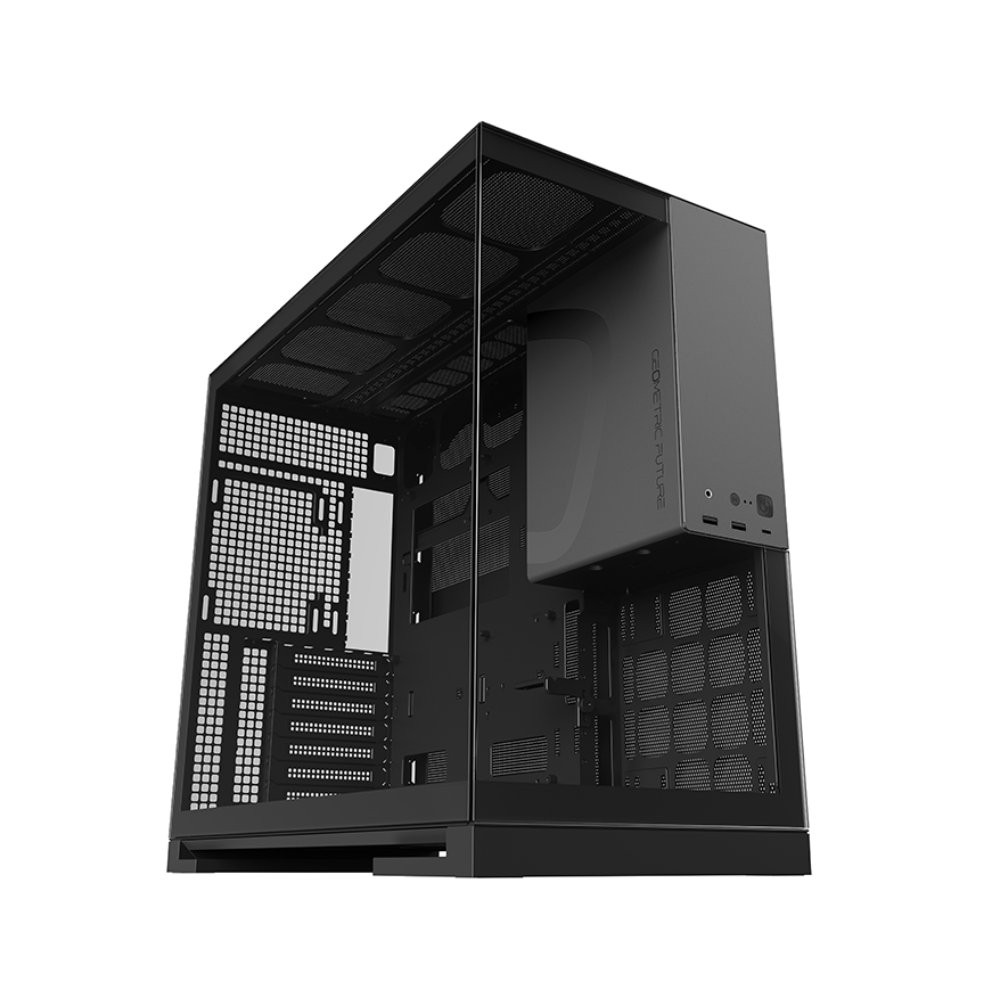 เคสคอมพิวเตอร์ GEOMETRIC FUTURE Model5 Black/Gray (GF-CGC-MODEL5KG)