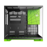 เคสคอมพิวเตอร์ GEOMETRIC FUTURE Model5 Black/Green (GF-CGC-MODEL5KGN)