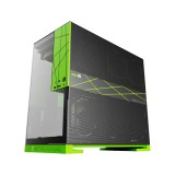 เคสคอมพิวเตอร์ GEOMETRIC FUTURE Model5 Black/Green (GF-CGC-MODEL5KGN)