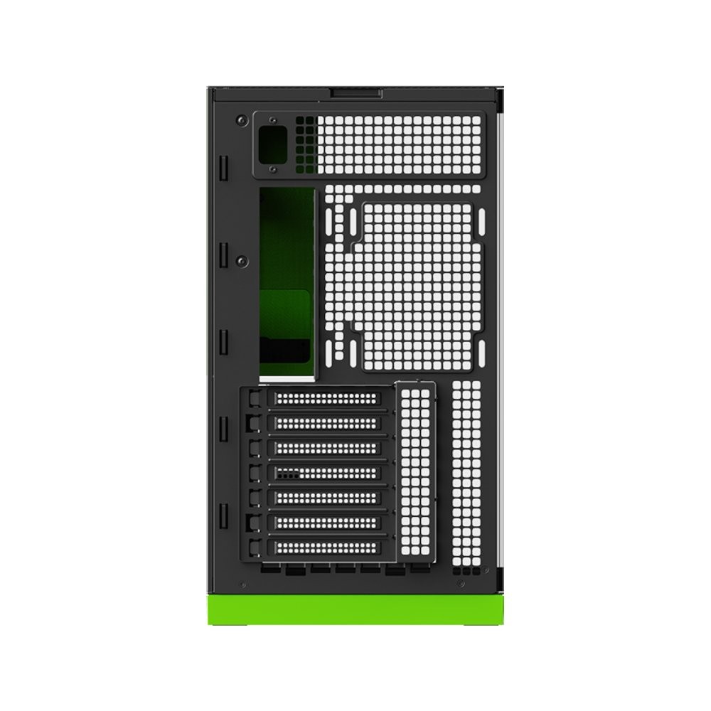 เคสคอมพิวเตอร์ GEOMETRIC FUTURE Model5 Black/Green (GF-CGC-MODEL5KGN)
