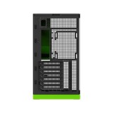 เคสคอมพิวเตอร์ GEOMETRIC FUTURE Model5 Black/Green (GF-CGC-MODEL5KGN)